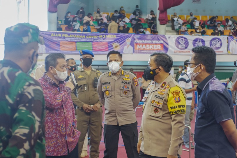 Pemkot, Pemprov, Kodam dan Polda Kembali Laksanakan Serbuan Vaksin