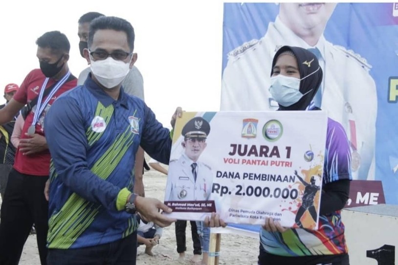 Turnamen Wali Kota Cup Top Score 2021 dan Kejuaraan Bola Voli Ditutup