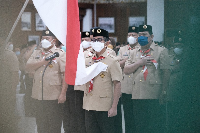 Wali Kota Dilantik Sebagai Majelis Pembimbing Cabang Gerakan Pramuka Kota Balikpapan 2022-2027