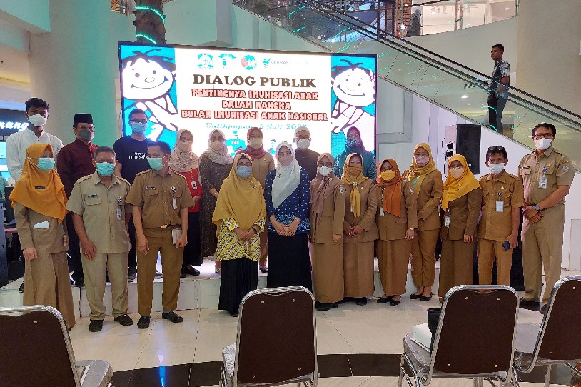 Dinkes Balikpapan Optimalkan Cakupan Imunisasi BIAN, Gelar Dialog Publik di Mal