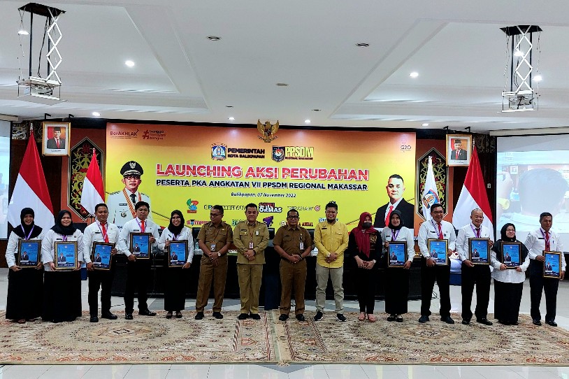 Pemkot Balikpapan Luncurkan 10 Aksi Perubahan Pelatihan Kepemimpinan Administrator (PKA)