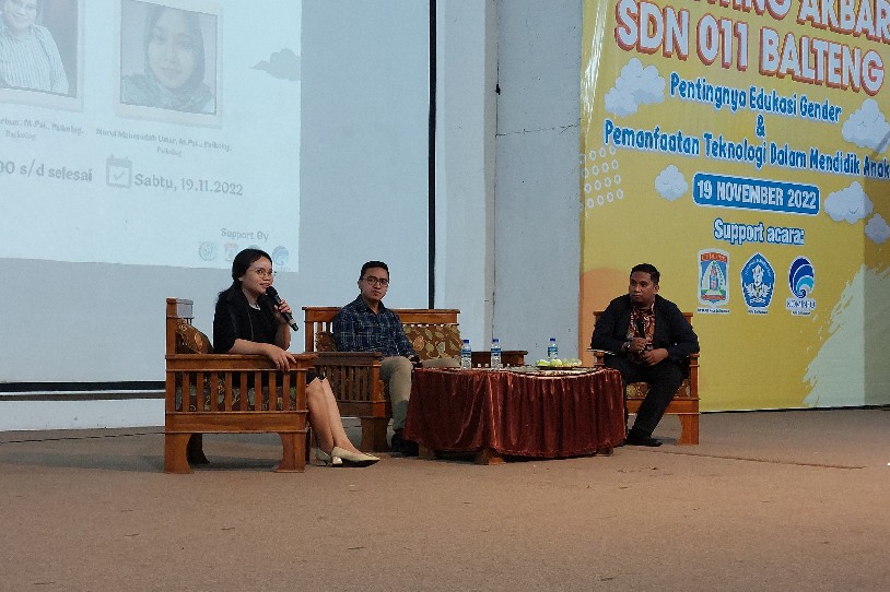 SDN 011 Balikpapan Tengah Bersama Diskominfo dan DP3AKB Gelar Parenting Akbar