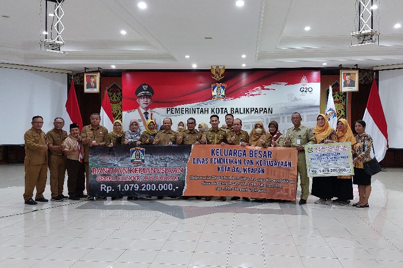 Pemkot Balikpapan Himpun Bantuan Korban Gempa Cianjur hingga Rp1 Miliar