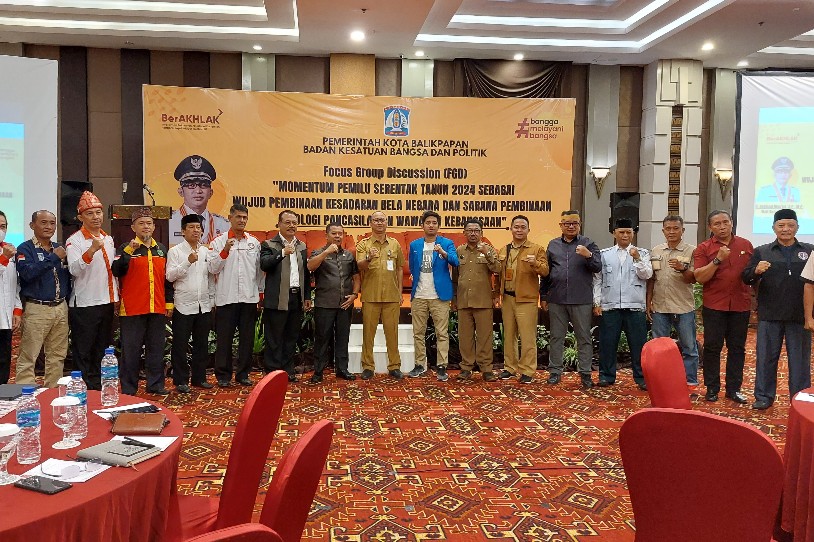 Gelar FGD Wawasan Kebangsaan, Kesbangpol Harapkan Pemilu dan Pilkada 2024 Aman dan Kondusif