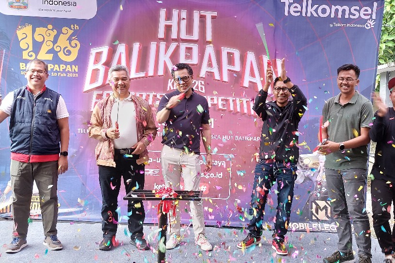 Rangkaian HUT ke-126 Kota Balikpapan, Gelar Kompetisi Esport Bersama Telkomsel