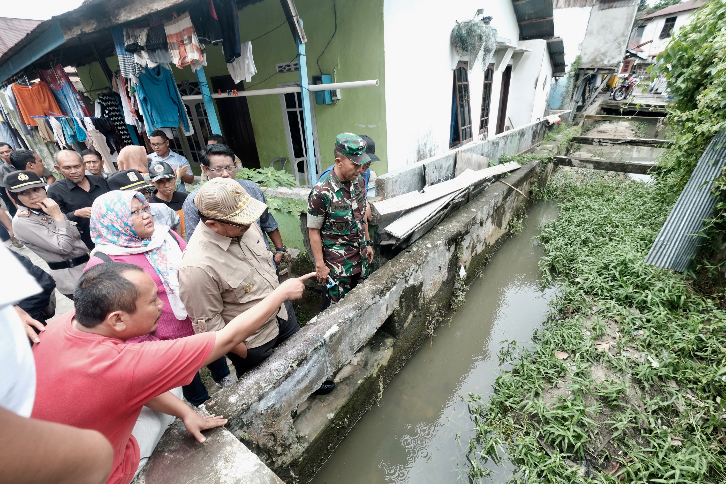 Wali Kota Balikpapan Tinjau Lokasi Banjir dan Longsor 