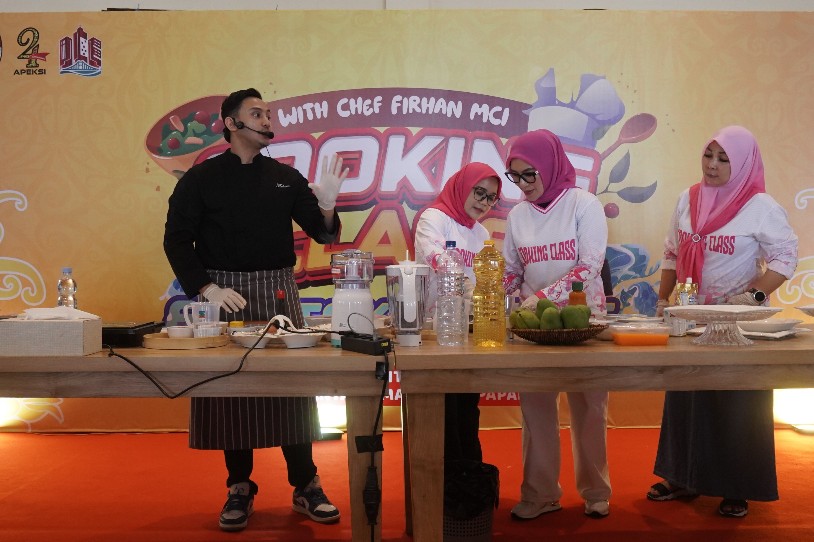 Dipandu Chef Firhan, Istri Wali Kota Se-Indonesia Masak Bareng