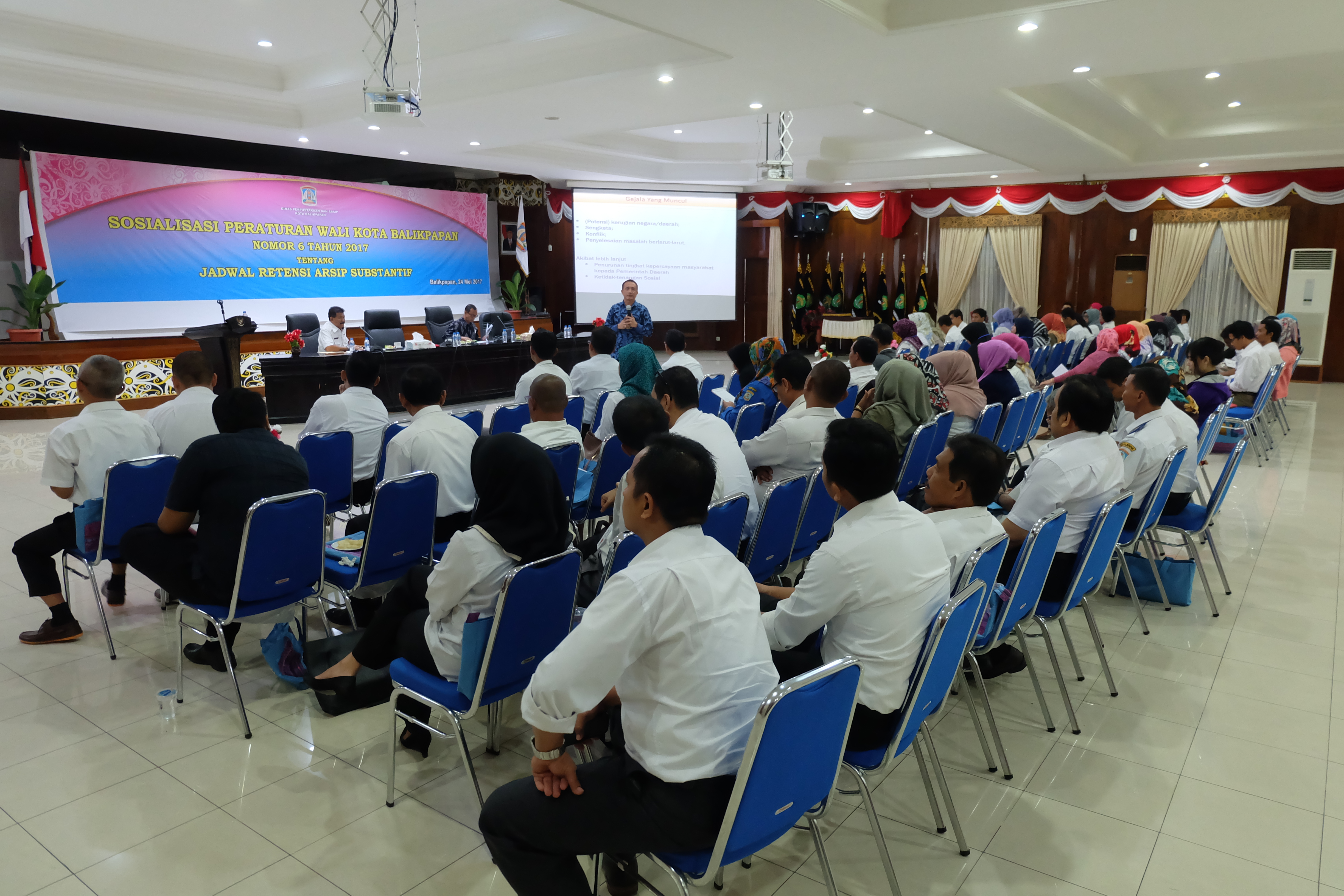 Pemkot Balikpapan Gelar Sosialisasi Jadwal Retensi Arsip