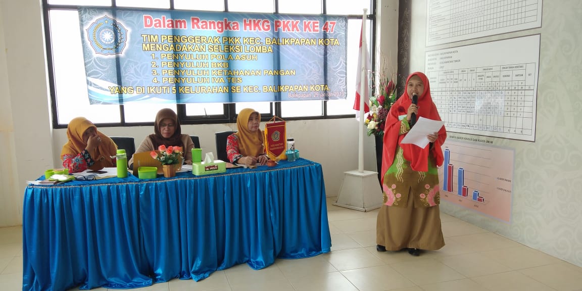 PKK Kecamatan Balikpapan Kota Gelar Lomba Penyuluh Kader PKK
