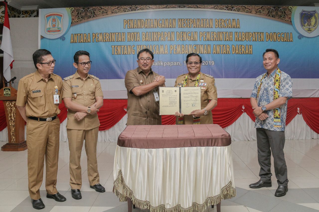Pemkot Balikpapan Sepakati Kerjasama Berbagai Sektor dengan Kabupaten Donggala 