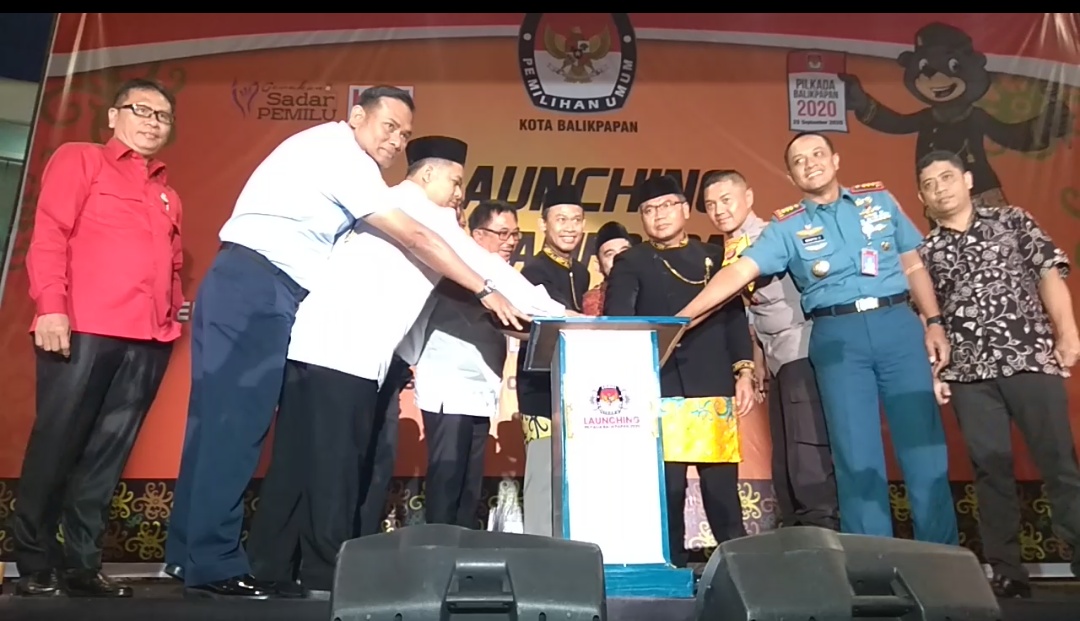 KPU Balikpapan Bersama Pemerintah Kota Luncurkan Tahapan Pilkada Balikpapan 