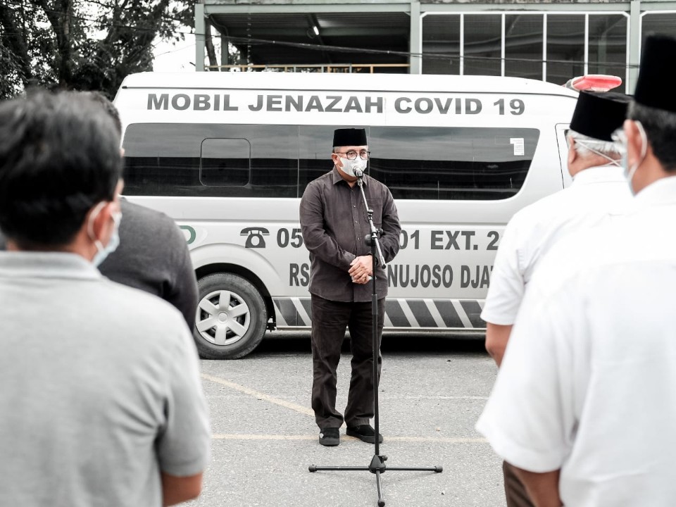 Satu Lagi Nakes Balikpapan Meninggal Terkonfirmasi Covid-19, Wali Kota Lepas Jenazah di RSKD