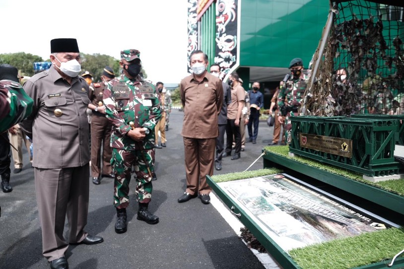 Forkopimda Provinsi dan Kabupaten Kota Ikuti Rakor Bencana Alam di Kodam VI Mulawarman