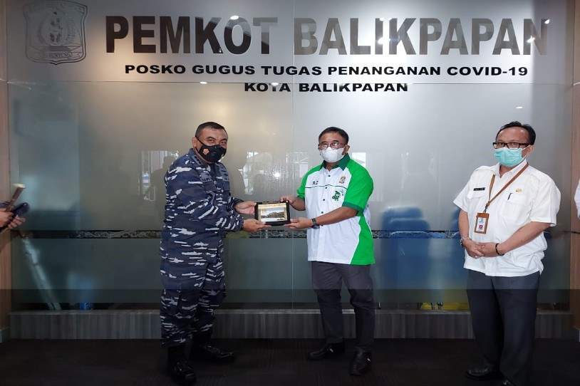 Wali Kota Terima Kunjungan Danlanal Baru