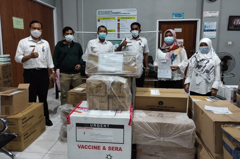 Balikpapan Terima Vaksin 11.700 Vial, Diperuntukkan Bagi Lansia dan Guru