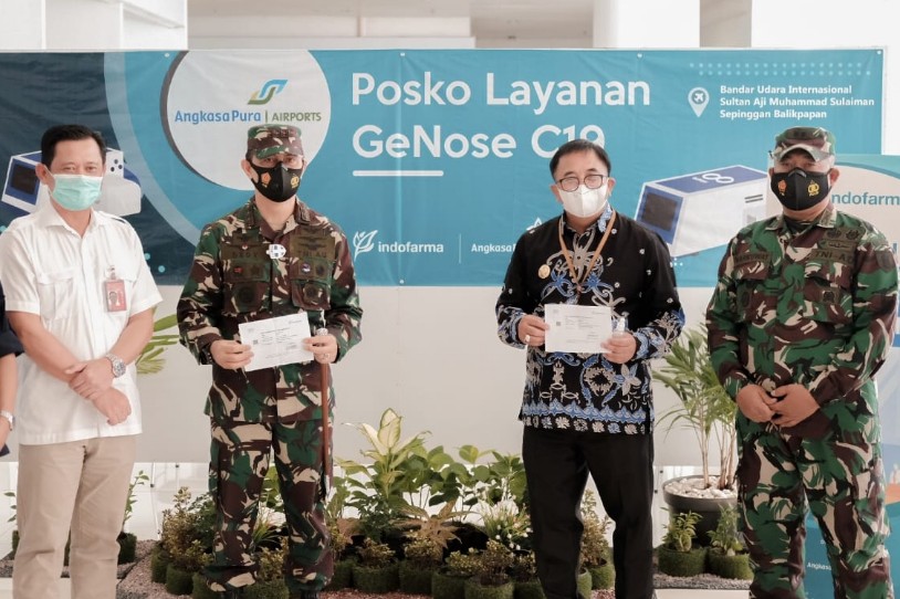Wali Kota Cek Penggunaan Genose di Bandara SAMS Sepinggan