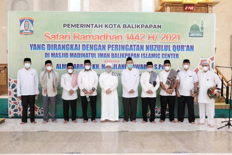 Safari Ramadan Ketiga di Masjid Madinatul Iman, Sekaligus Peringati Nuzulul Qur'an