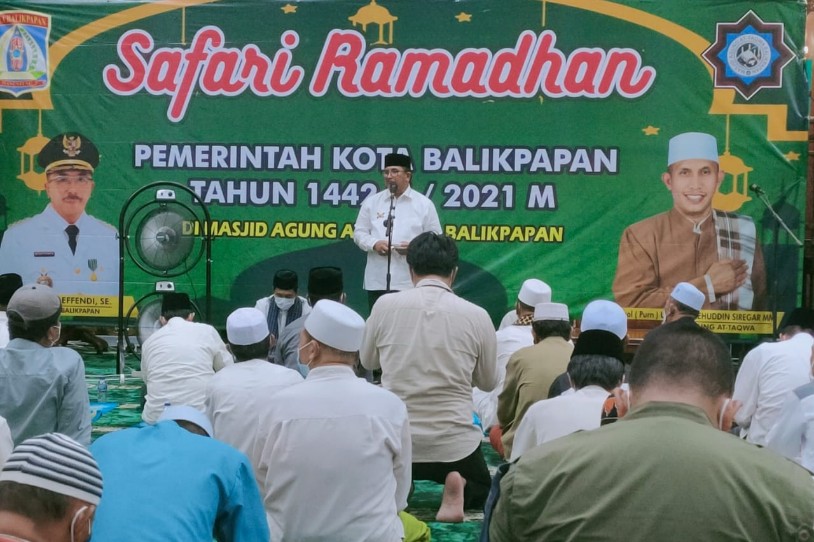 Safari Ramadan di Masjid At Taqwa Dirangkai Vaksin untuk Lansia