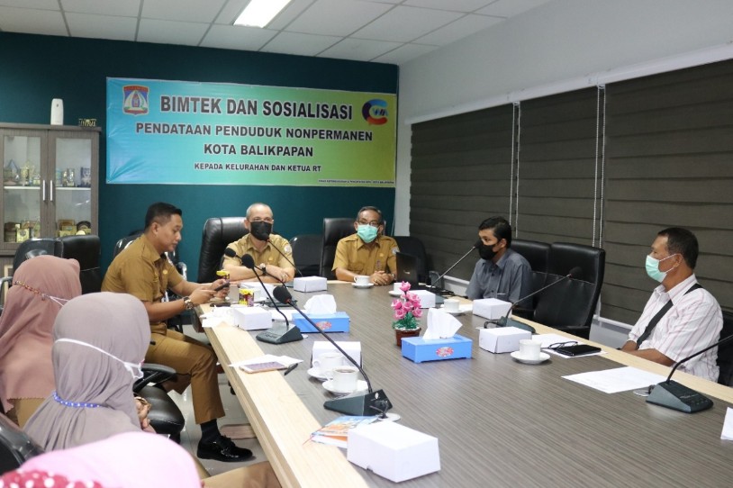 Disdukcapil Gelar Bimtek, Permudah Pendataan Penduduk Tak Ber-KTP Balikpapan