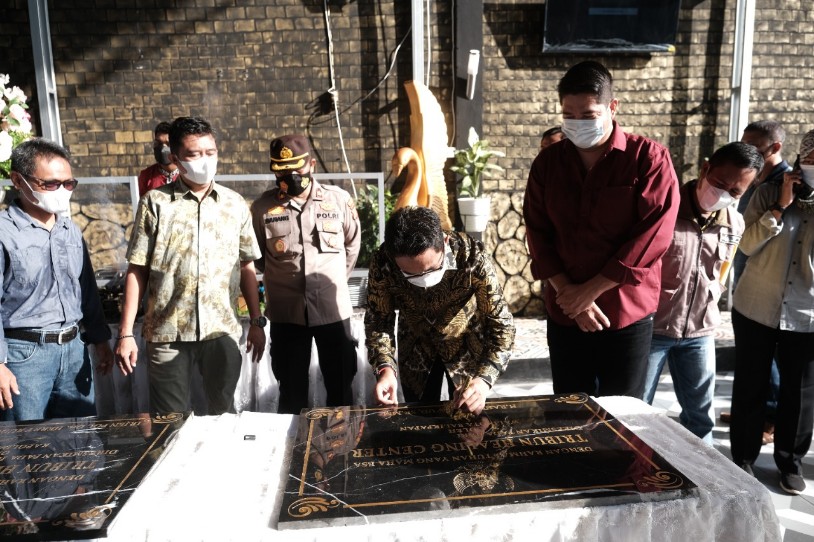 Wali Kota Resmikan Tribun Healing Center