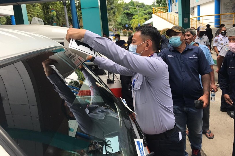 Jalur Baru Angkutan Kota Balikpapan Diresmikan