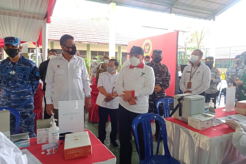 Pertama Kali, Vaksin Pelajar Dilaksanakan di SMP 5 dan SMK 1 Balikpapan