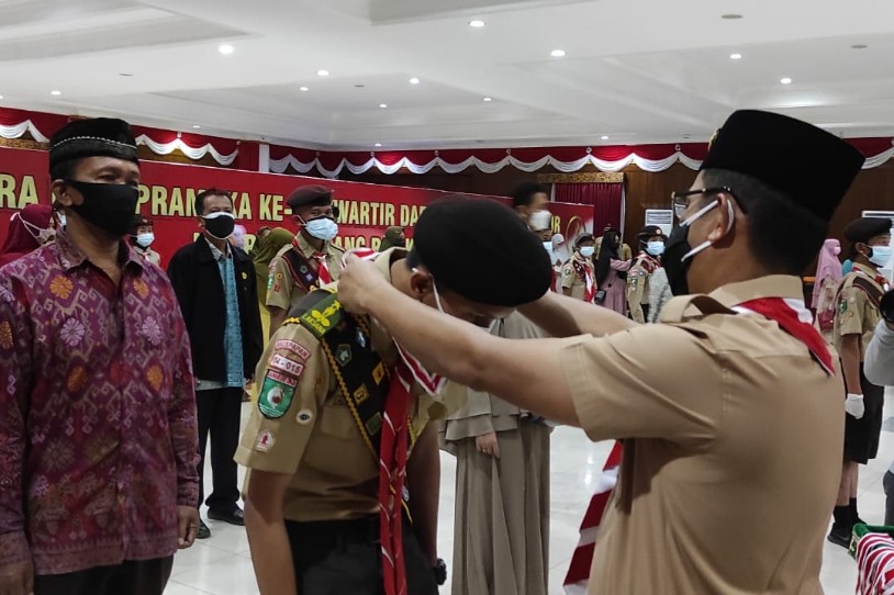 Wali Kota Pimpin Upacara Hari Pramuka