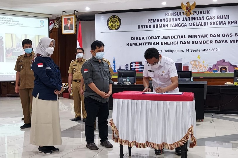 Pemkot Laksanakan Konsultasi Publik Studi Pendahuluan Pembangunan Jargas 2021 di Lima Kecamatan