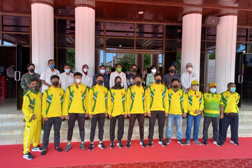 Wali Kota Lepas Atlet Kontingen Balikpapan Ikuti PON Papua