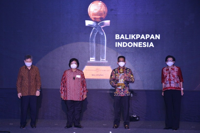 Balikpapan Wakili Indonesia Raih Penghargaan Kota Berkelanjutan di Bidang Lingkungan Tingkat ASEAN
