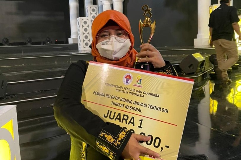 Utari Oktavianty, Anak Muda Balikpapan Raih Pemuda Pelopor Bidang IT Tingkat Nasional