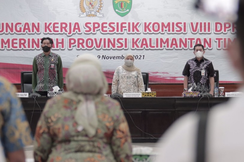 Pemkot Balikpapan Terima Kunjungan Kerja Komisi VIII DPR RI