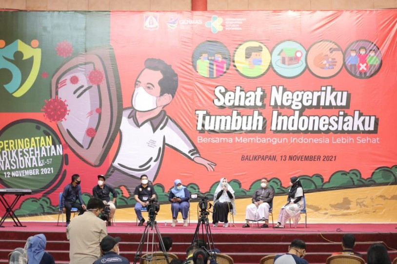 HKN Jadi Momen Wali Kota Ingatkan Masyarakat Tetap Terapkan Prokes