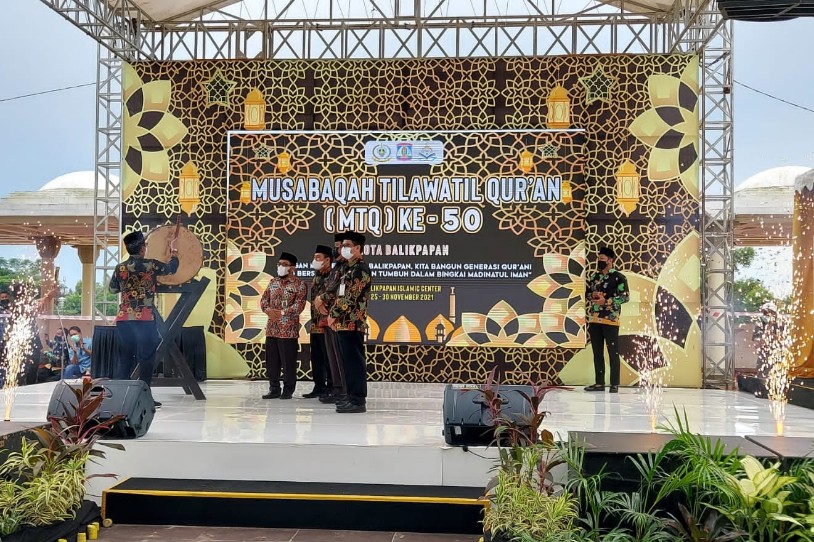 Wali Kota Buka MTQ-50 Kota Balikpapan di Masjid Madinatul Iman BIC
