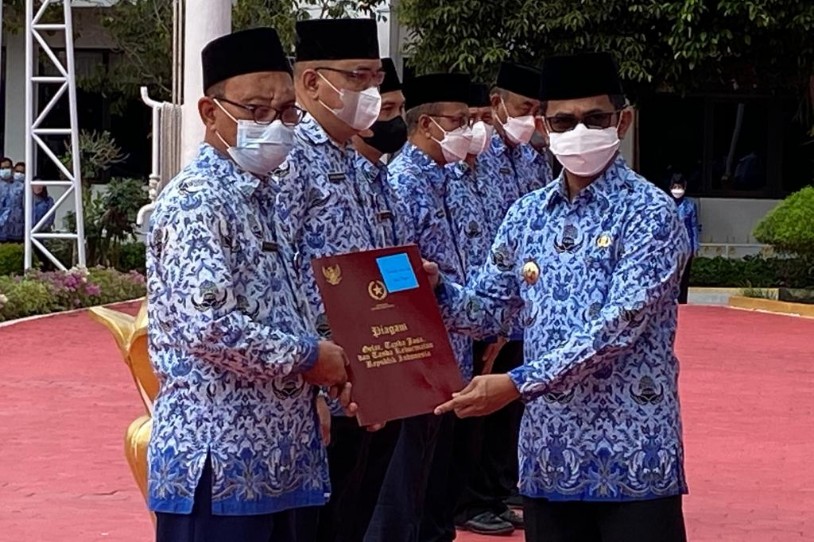 Upacara HUT ke-50 KORPRI , Wali Kota Harap ASN Pemerintah Kota Balikpapan Makin Solid