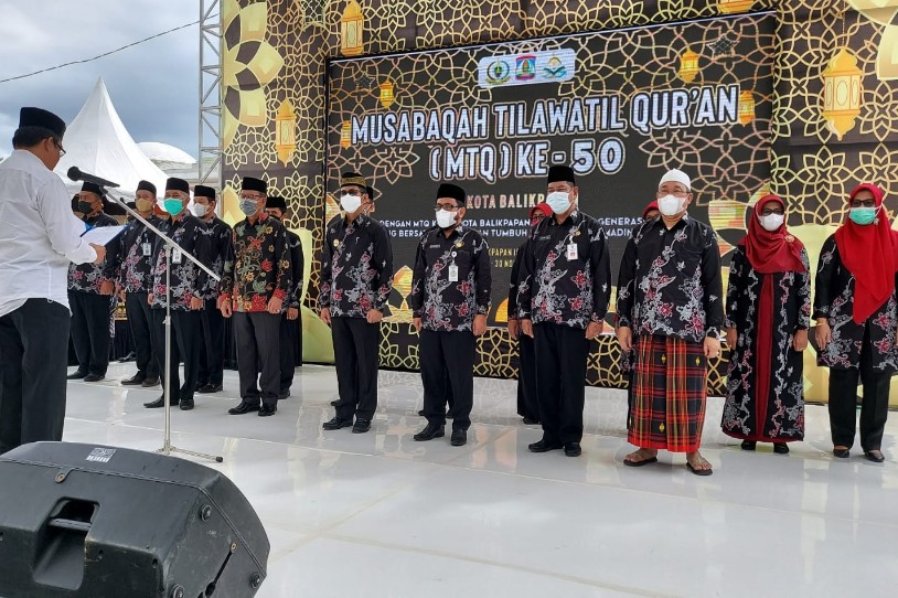 Wali Kota Tutup MTQ ke-50 Kota Balikpapan