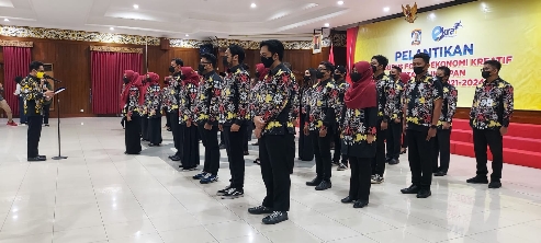 Wali Kota Lantik Forum Ekraf Kota Balikpapan