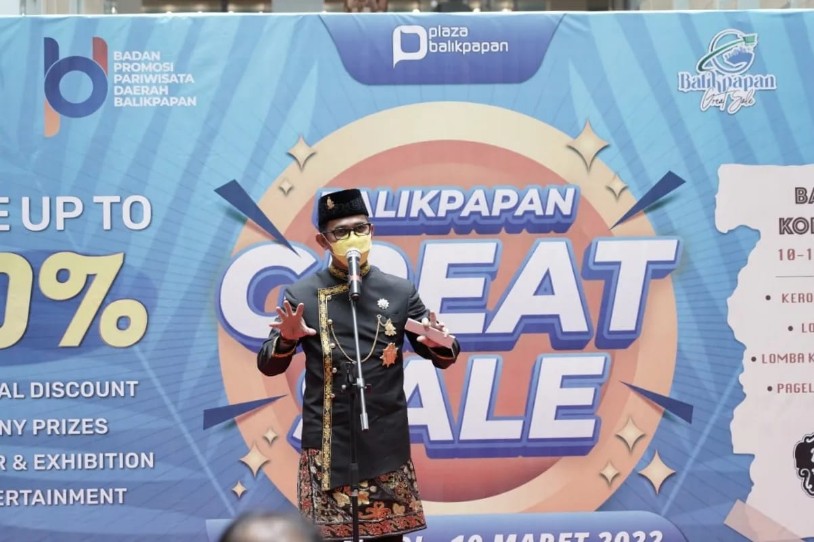 Wali Kota Launching Balikpapan Great Sale, Mal dan Hotel Berikan Diskon Sampai Dengan 70 Persen