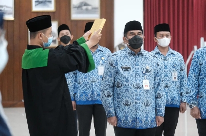 Wali Kota Balikpapan Lantik ASN, Diharapkan Beri Dedikasi dan Loyalitas