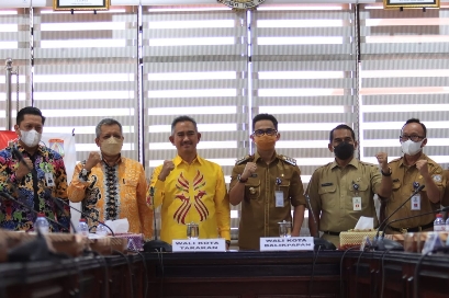 Pemkot Tarakan Belajar Tentang Pengelolaan Pajak dan PAD pada Pemkot Balikpapan