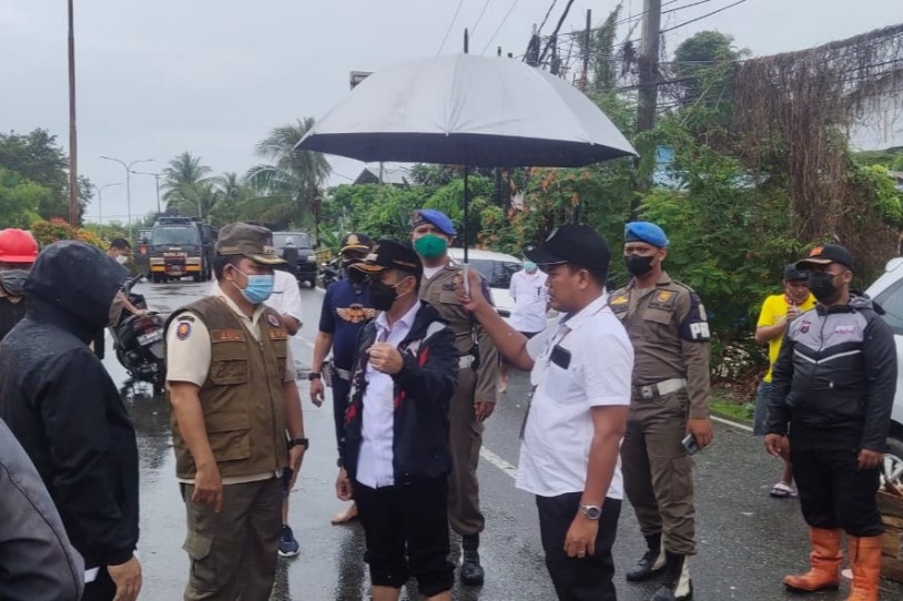 Banjir di Kota Balikpapan, Gubernur dan Wali Kota Tinjau Titik Lokasi
