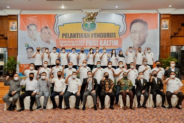 Pj Sekda Kota Balikpapan Hadiri Pelantikan Pengurus PBSI Provinsi Kaltim