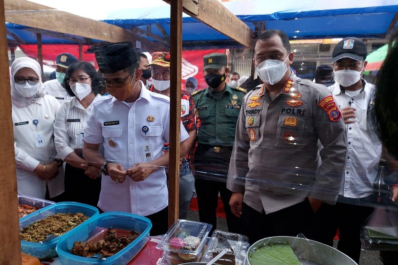 Wali Kota dan Loka POM Balikpapan Sidak Pasar Ramadan