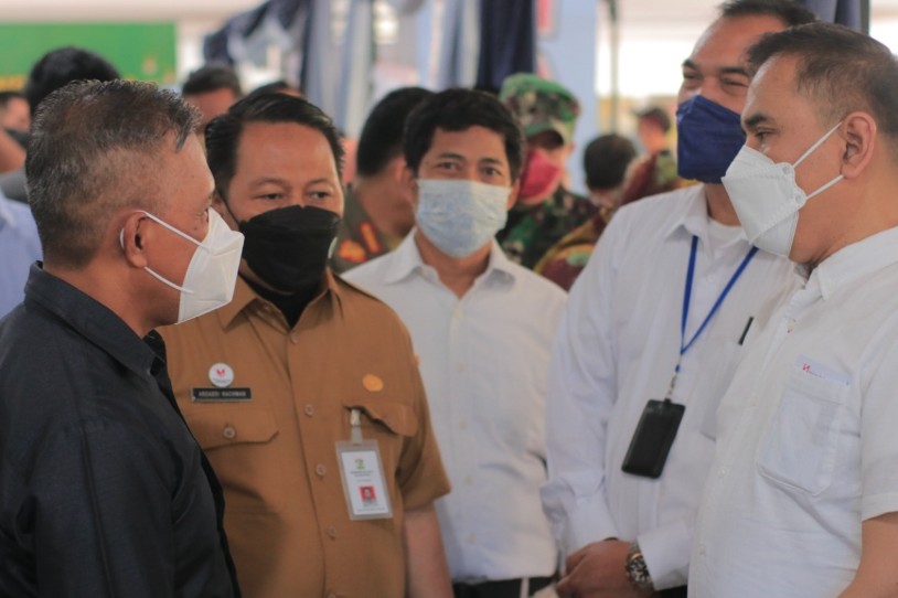 Kadis Perdagangan Kota Balikpapan Buka Pasar Murah Non Tunai
