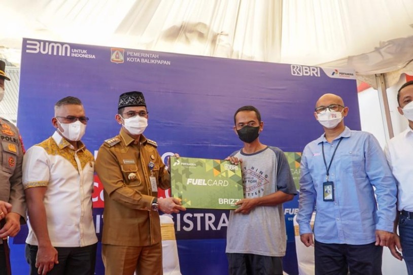 Pengendalian Distribusi Solar Bersubsidi,  Pemkot bersama Pertamina Luncurkan Fuel Card 2.0