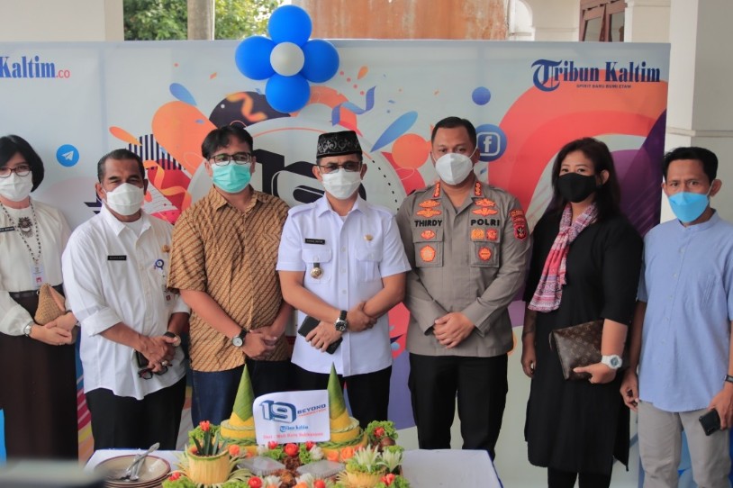 HUT ke-19 Tahun, Wali Kota Kunjungi Tribun Kaltim