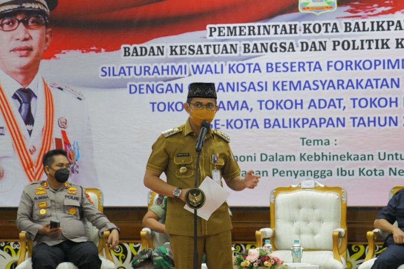 Wali Kota dan Forkopimda Silaturahmi dengan Tokoh Adat, Agama dan Masyarakat se Balikpapan