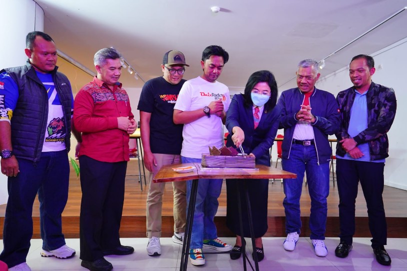 Wakili Wali Kota, Kepala Diskominfo Balikpapan Hadiri HUT ke-11 Radio Onix 88,7 FM