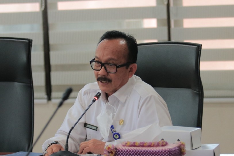 Asisten Syaiful Bahri Pimpin Rapat Perencanaan Muskot Korpri
