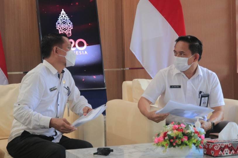 Ikuti Monev Perkembangan Kasus COVID-19 Luar Jawa-Bali, Balikpapan Kembali Ditetapkan Level 1 PPKM